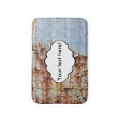 Tapis De Bain Texture de peinture d'épluchage (Devant (Vertical))