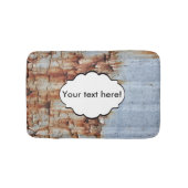 Tapis De Bain Texture de peinture d'épluchage (Devant)