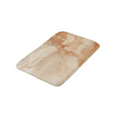 Tapis De Bain Texture de pierre beige (Angle)