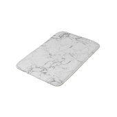 Tapis De Bain Texture de pierre blanche (Angle)