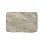 Tapis De Bain Texture de pierre marron (Devant)