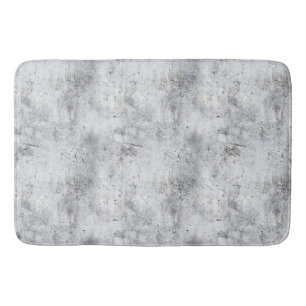 Tapis De Bain Texture de plâtre en béton léger avec détresse