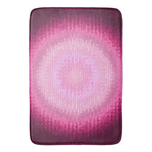 Tapis De Bain Texture de rose de vitrage d'Abctract (devant Vertical)
