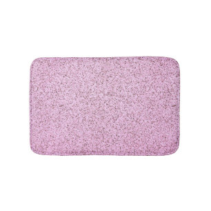 Tapis De Bain Texture en béton rose pastel