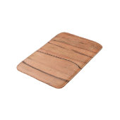 Tapis De Bain Texture en bois (Angle)