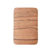 Tapis De Bain Texture en bois (Devant (Vertical))