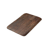Tapis De Bain Texture en bois Brown patinée de mur (Angle)