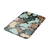 Tapis De Bain Texture en granit de marbre (Angle)