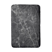 Tapis De Bain Texture en marbre noir (Devant (Vertical))