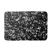 Tapis De Bain Texture en marbre noir (Devant)