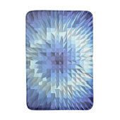 Tapis De Bain texture géométrique abstraite de poligonal (Devant (Vertical))