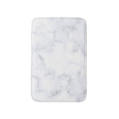Tapis De Bain Texture Marbre blanc (Devant (Vertical))