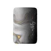 Tapis De Bain Texture Marbre blanc (Devant (Vertical))