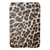 Tapis De Bain texture poster de animal peau de fourrure cheetah  (devant Vertical)