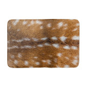 Tapis De Bain Texture repérée de fourrure de cerfs communs (Devant)