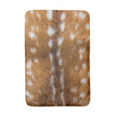 Tapis De Bain Texture repérée de fourrure de cerfs communs (Devant (Vertical))