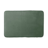 Tapis de bain texturé vert doux pour salles de bai (Devant)
