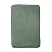 Tapis de bain texturé vert doux pour salles de bai (Devant (Vertical))