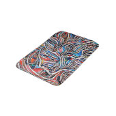 Tapis De Bain Textures brisées : Unité de verre tendue (Angle)