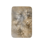 Tapis De Bain Textures d'art fractal moderne abstrait tons de te (Devant (Vertical))