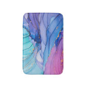 Tapis De Bain Textures fluides, art abstrait de luxe. (Devant (Vertical))