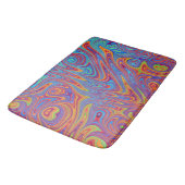 Tapis De Bain textures psychodeliques (Angle)