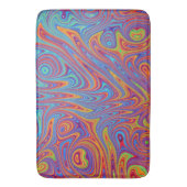 Tapis De Bain textures psychodeliques (devant Vertical)
