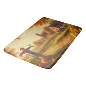 Tapis De Bain Thanksgiving/Automne/Automne/Automne sur la ferme (Angle)