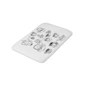 Tapis De Bain Thé (Angle)