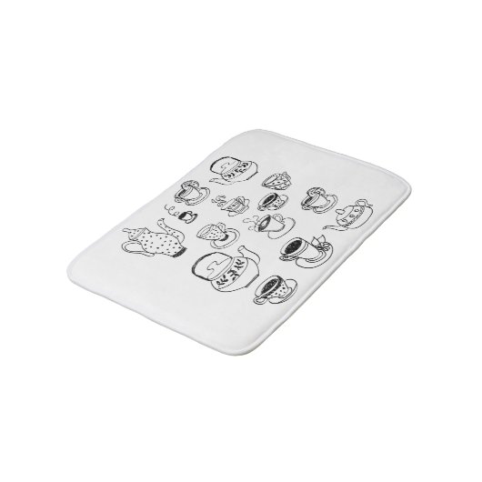 Tapis De Bain Thé (Angle)