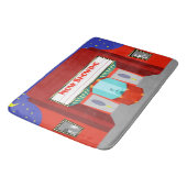 Tapis De Bain Théâtre de cinéma rétro Mat de bain (Angle)