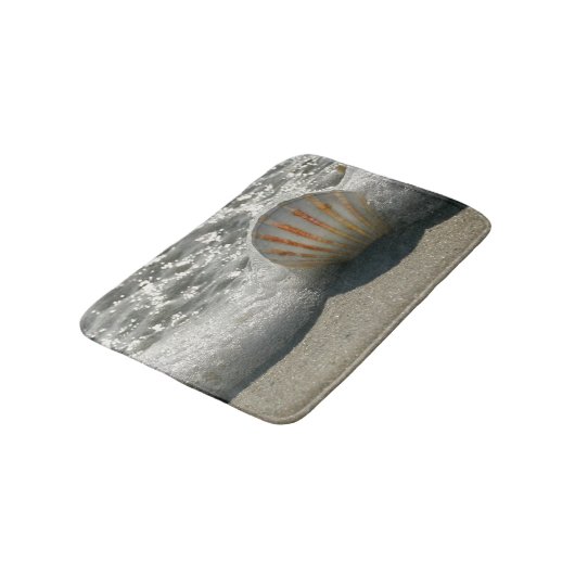 Tapis De Bain Thème de Beach Seashell (Angle)