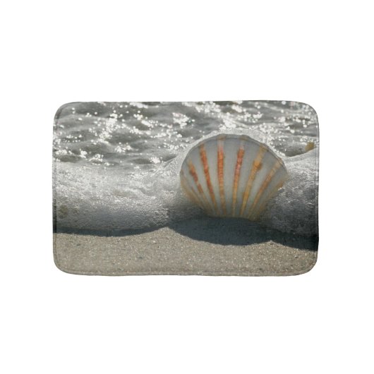 Tapis De Bain Thème de Beach Seashell (Devant)