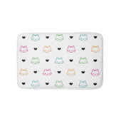 Tapis De Bain Thème de chat mignon (Devant)