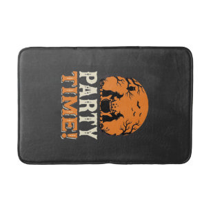 Tapis De Bain Thème de fête d'Halloween Sorcière Chaudron Design
