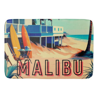 Tapis De Bain Thème de la plage de la salle de bain