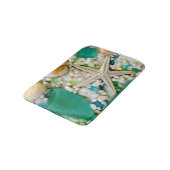 Tapis De Bain Thème de plage tropicale (Angle)