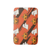Tapis De Bain Thème d'Halloween citrouille, motif sans couture. (Devant (Vertical))