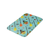 Tapis De Bain Thème Halloween Witchen sans couture (Angle)