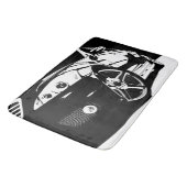 Tapis De Bain Thème Masculine Car Hommes (Angle)