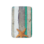 Tapis De Bain Thème Plage Starfish Mariage Rustique (Devant (Vertical))