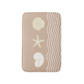 Tapis De Bain Thème tropical de la plage (Devant (Vertical))