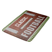 Tapis De Bain Thon de bain classique de football personnalisé (Angle)