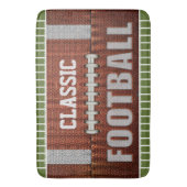 Tapis De Bain Thon de bain classique de football personnalisé (devant Vertical)