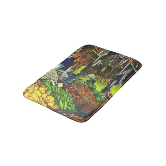 Tapis De Bain Threads communs des interactions humaines, Budapes (Angle)