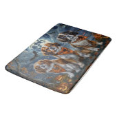 Tapis De Bain Tibetan Spaniel Halloween Épouvantable  (Angle)