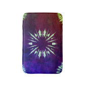 Tapis de bain Tie Dye Violet (Devant (Vertical))