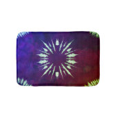 Tapis de bain Tie Dye Violet (Devant)