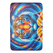 Tapis De Bain Tiger Art (devant Vertical)