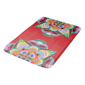 Tapis De Bain Tiger Dragon Mandala Bath Mat (Angle)